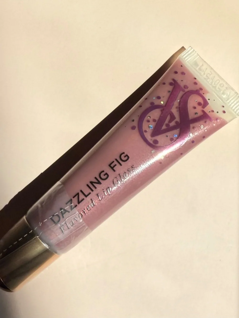 Victoria’s Secret Dazzling Fig Lipgloss, Glitter Gloss, Flavored Gloss NWT